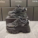 Niulatu Sneakers Women Platform Shoes Fashion Breathable Height Increased Thick Bottom Ladies Trainers Basket Femme449 DJSE