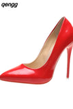 Niulatu women's shoes with free shipping 2025 spring new sexy elegant high heels party wedding profession multicolor thin heels ladies DJSE