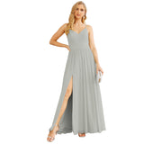 Niulatu Strap Bridesmaid Dresses for Women Chiffon Long Formal Party Prom HZ1007