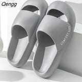Niulatu Platform Slippers Women Men Non-slip EVA Soft Waterproof Sandals Bathroom Indoor Leisure Shoes for Women Summer Slides DJSE