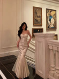Niulatu Mermaid Sweetheart Long Ruffles Prom Dresses Birthday Dress SD569