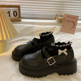 Niulatu shoes new thick bottom retro Mary Jane shoes Japanese JK uniform platform shoes college girls leather shoes women's shoes DJSE