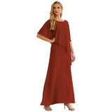 Niulatu Chiffon Plus Size Mother of The Bride Dresses Formal Prom Gown Ruffle HZ1007
