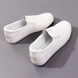 Niulatu Women Loafers Slip on Flat Shoes Ladies Black Loafer Black Woman Sneakers Casual Shoes Flats Non-slip Espadrilles DJSE