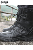Niulatu Men Military Boots Combat Shoes 2025 High Quality Leather Special Force Tactical Desert Outdoor Shoes Ankle Booties For Man DJSE