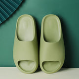 Niulatu Cute Sofa Slides Slippers Women Thick Sole Soft Indoor Slippers Anti-slip Women Sandals Summer Platform Bathroom Shoes DJSE
