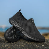 Niulatu Men Casual Shoes Breathable Outdoor Mesh Light Sneakers Male Fashion Casual Shoes 2025 New Comfortable Casual Footwear Men Shoes DJSE