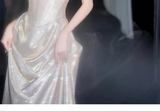 Niulatu Off The Shoulder Mermaid Prom Dress Long Evening Dress HZ1007