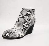Niulatu Booties Winter Women Leopard Ankle Boots Footwear Platform High Heels Wedges Shoes Woman Bota Feminina DJSE
