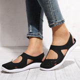 Niulatu Women Sandals Soft Flat Jelly Shoes Slip On Female Casual Girl Sandals Hollow Out Mesh Flats Beach Shoes New 531 DJSE