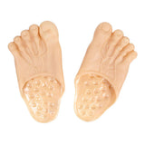 Niulatu Toe Slippers Trick Simulation Big Feet Shoes Women Men Bare Feet Barefoot Fairy Spoof Hulk Five-fingered Shoes DJSE