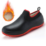 Niulatu New Men Shoes Kitchen Working Shoes Breathable Non-slip Waterproof Chef Shoes Casual Flat Work Shoes Water Shoes Rain Boots DJSE