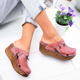 Niulatu Puimentiua New Women Sandals Summer Platform Shoes For Woman High Heel Sandals Summer Shoes Sewing Retro Toeless Sandalia DJSE