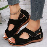 Niulatu Women Wedges Sandals Platform Shoes Summer Outdoor Peep Toe Ladies Female Beach Plus Size Footwear Roman New Sandalias 2025 DJSE