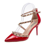Niulatu Woman 2025 Summer Ladies High Heels Valentine Shoes Female Pointed Toe Pumps For Womens Shoe Zapatos Chaussure Femme DJSE