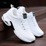 Niulatu Women's Fashion Air Cushion Sports Running Flat Soft Bottom Sneaker Mesh Breathable Casual Shoes for Women 2025zapatillas Mujer DJSE