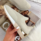 Niulatu Women Vulcanized Shoes Ladies Solid Color Slip-On Sneakers for Female Casual Sport Shoes 2025 Fashion Mujer Shoes DJSE