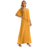 Niulatu Chiffon Plus Size Mother of The Bride Dresses Formal Prom Gown Ruffle HZ1007