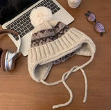 Niulatu Isle Vintage Thickened Warm Ski Beanie HZ1108