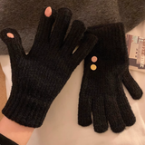 Niulatu knitted wool touch screen gloves HZ1108