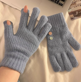 Niulatu knitted wool touch screen gloves HZ1108