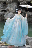 Niulatu HanFu Fairytale Green Evening Dresses Birthday Prom Dresses HZ1103