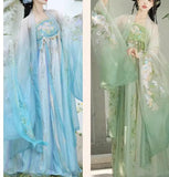 Niulatu HanFu Fairytale Green Evening Dresses Birthday Prom Dresses HZ1103