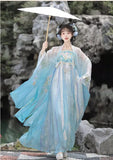 Niulatu HanFu Fairytale Green Evening Dresses Birthday Prom Dresses HZ1103