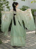 Niulatu HanFu Fairytale Green Evening Dresses Birthday Prom Dresses HZ1103