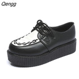 Niulatu Luxury Shoes Woman Spring Plus Size 41 Fashion Sneakers Ladies Platform 2025 Lace-up Flats Tennis Female Loafers DJSE