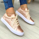 Niulatu Women Casual Sneakers Leisure Platform Luxury Wedge Shoes Lady Golden Height Increasing Footwear Spring Zapatos Mujer DJSE