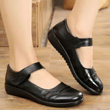 Niulatu Genuine Leather Flats Ladies Loafers Big Size 41 42 Women Falts 2025 New Spring Female Casual Flats Soft Woman Shoes DJSE