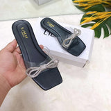 Niulatu Women's Flip Flops 2025 Colorful Rhinestone Strip Ladies Shoes Summer New Bling Sexy Beach Woman Outside Wear Slippers Slides DJSE