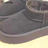 Niulatu Classic Thickened Fluff Women's Snow Boots Comfortable Warm Ankle Boots Women Winter Ladies Shoes Botas Mujer DJSE