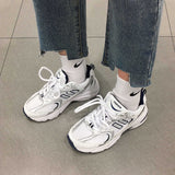 Niulatu Women Breathable PU Leather Sneakers Running Flat Shoes Sport Shoes Breathable Casual Shoes Women Chaussure Femme Sapatos DJSE