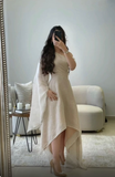 Niulatu One Shoulder Irregular Long Party Dress Formal Prom Evening Dress HZ1007