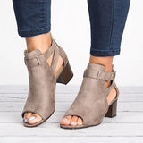 Niulatu Women Pumps Booties Casual Zipper Shoes DJSE