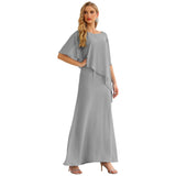 Niulatu Chiffon Plus Size Mother of The Bride Dresses Formal Prom Gown Ruffle HZ1007
