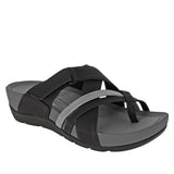 Niulatu Women Sandals Shoes Mixed Color Comfy Orthopedic Ladies Summer Slides Retro Wedges New Luxury Designer Female Footwear DJSE