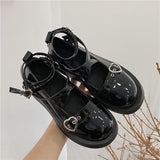 Niulatu lolita Shoes on heels shoes for women 2025 loli thick heel cross bandage women shoes kawaii cosplay Mary Jane shoes DJSE