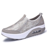 Niulatu Women Sneakers Flats Loafers Sweet Shallow Comfort Moccasins Slip-on PU Platform Ballet Ladies Vulcanized Shoes New DJSE