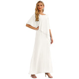 Niulatu Chiffon Plus Size Mother of The Bride Dresses Formal Prom Gown Ruffle HZ1007