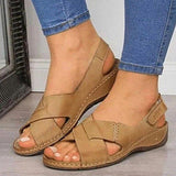 Niulatu Women Sandals Rome Shoes Woman Wedge Summer Shoes Female Footwear Ladies Platform Drop Shipping Sandalia Feminina 1020 DJSE