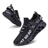 Niulatu Sneakers Casual Lace-up Breathable Couple Tenis Shoes Fashion Mesh Hard-wearing Blade Running Shoes for Men Plus Size DJSE