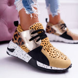 Niulatu Thick Bottom Sneakers For Women Wedge Sneakers Breathable Light Weight Sequined Shake Vulcanized Shoes Fashion Girls 2025 DJSE