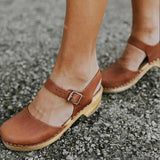 Niulatu Women Wedge Sandals Female Platform Boots Mid Heel Sandal Back Strap Casual Shoes Ladies Sandals Womens Shoes Plus Size DJSE