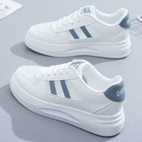 Niulatu Ladies Platform Shoes Fashion Sports Shoes Ladies Casual Shoes Ladies White Shoes Increase Women's Sports Shoes Promotion DJSE