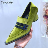 Niulatu New Brand Women Pumps Fashion Low Round Heel Ladies Slingback Pointed Toe Slip On Oxford Shoes Casual Office Shoe DJSE