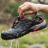 Niulatu shoes Sneakers Summer Quick-Dry River Shoes Men's Amphibious Wading Shoes Outdoor Hiking Breathable Couple's River Shoes Size DJSE