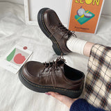 Niulatu Uniform shoes Jk Student Shoes Girls Women Kawaii Lolita Soft Girl Round Toe lolita Platform Oxford shoes women DJSE